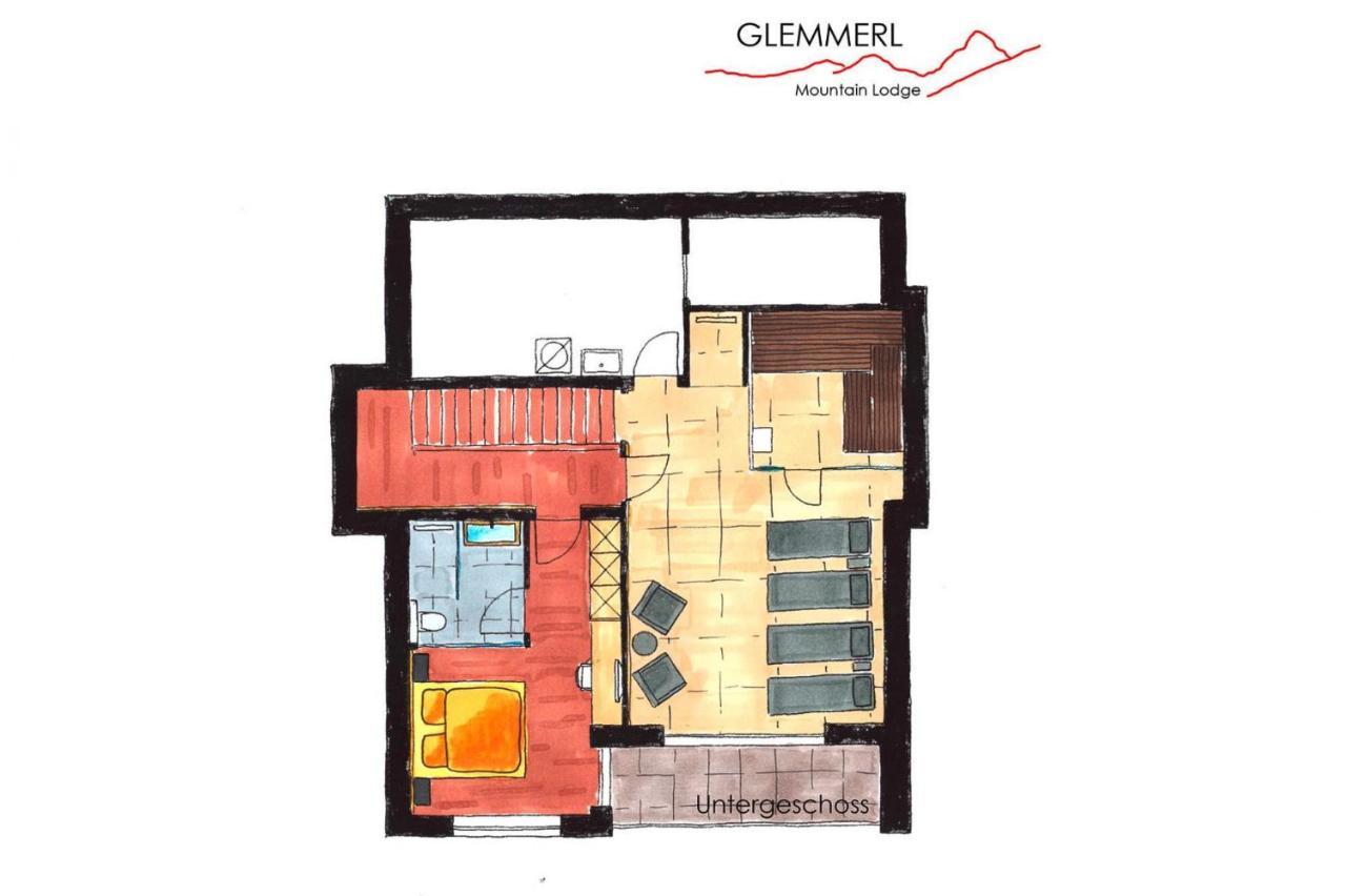 Chalet Glemmerl Mountain Lodge, Saalbach Luaran gambar